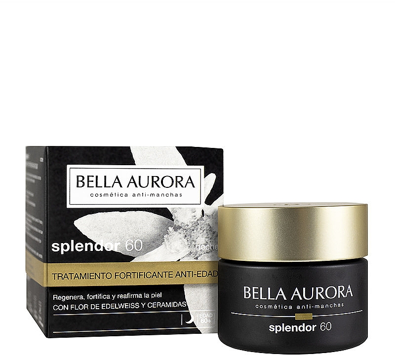Ночной крем для лица - Bella Aurora Splendor 60 Fortifying Anti-Aging Treatment Night Cream  — фото N1