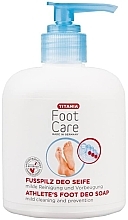 Духи, Парфюмерия, косметика Дезодорирующее мыло для ног - Titania Foot Care Deodorant Athlete's Foot Soap