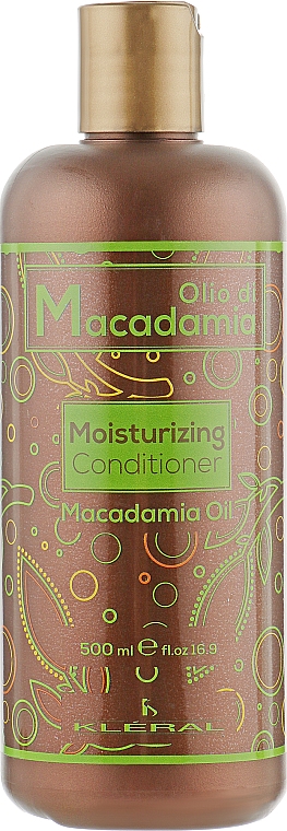 Зволожуючий кондиціонер з маслом макадамії - Kleral System Olio Di Macadamia Moisturizing Conditioner — фото N1