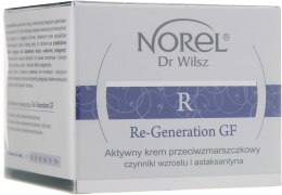 Духи, Парфюмерия, косметика Активный крем против морщин - Norel Re-Generation GF Active Anti-Wrinkle Cream