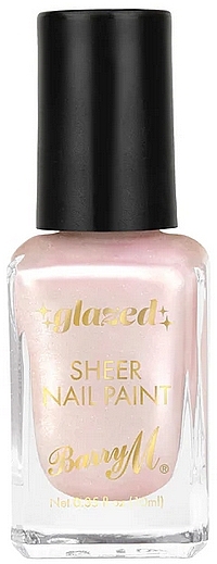 Лак для ногтей - Barry M Glazed Sheer Nail Paint  — фото N1