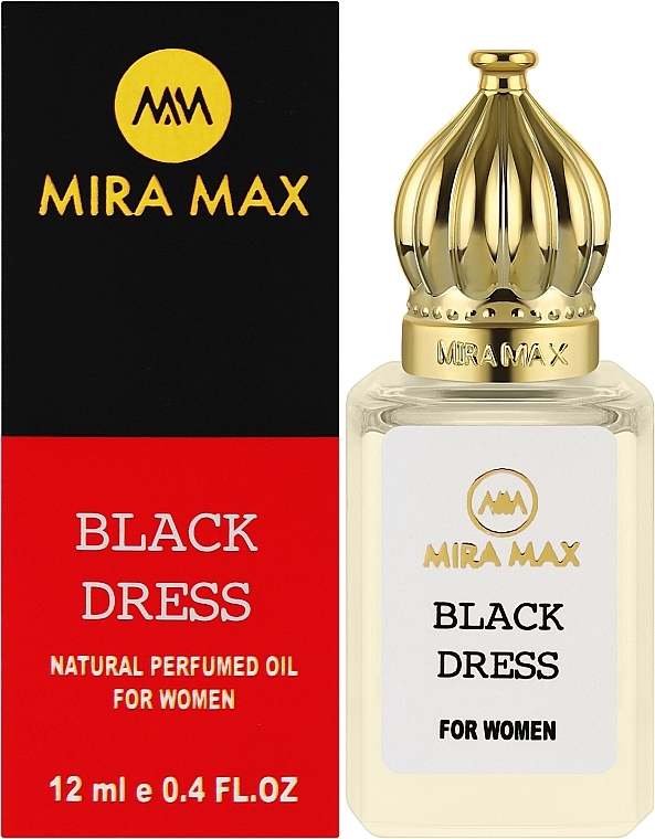 Mira Max Black Dress - Парфюмированное масло для женщин — фото N2