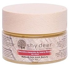 Парфумерія, косметика Маска для обличчя - Shy Deer Natural Face Mask Beauty