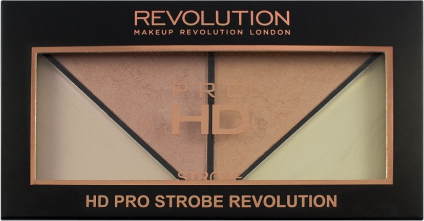Палетка хайлайтерів для стробінга - Makeup Revolution HD Pro Strobe Revolution — фото N3