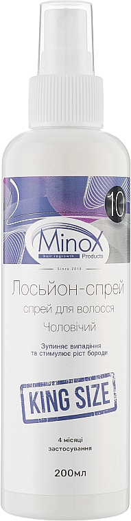 Лосьйон-спрей для росту волосся - MinoX 10 Lotion-Spray For Hair Growth — фото N3