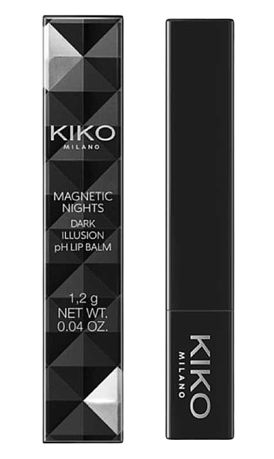 Бальзам для губ - Kiko Milano Magnetic Nights Dark Illusion Ph Lip Balm — фото N1