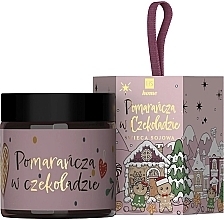 Парфумерія, косметика Ароматична свічка "Апельсин у шоколаді" - HiSkin Home Orange In Chocolate Candle