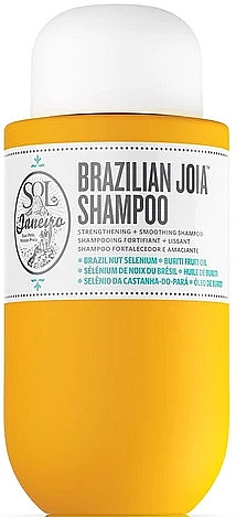 Шампунь для волос - Sol De Janeiro Brazilian Joia Strengthening + Smoothing Shampoo — фото N1