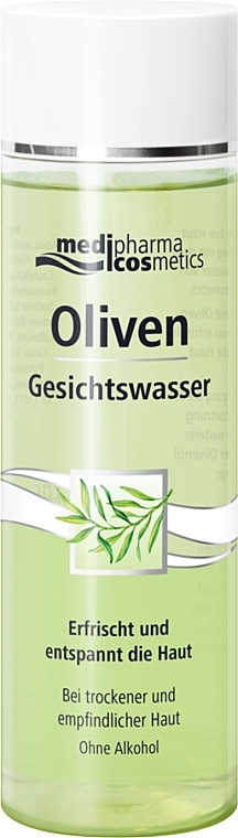 Тонизирующий лосьон с экстрактом листьев оливы и гамамелиса - D'oliva Pharmatheiss (Olivenöl) Cosmetics