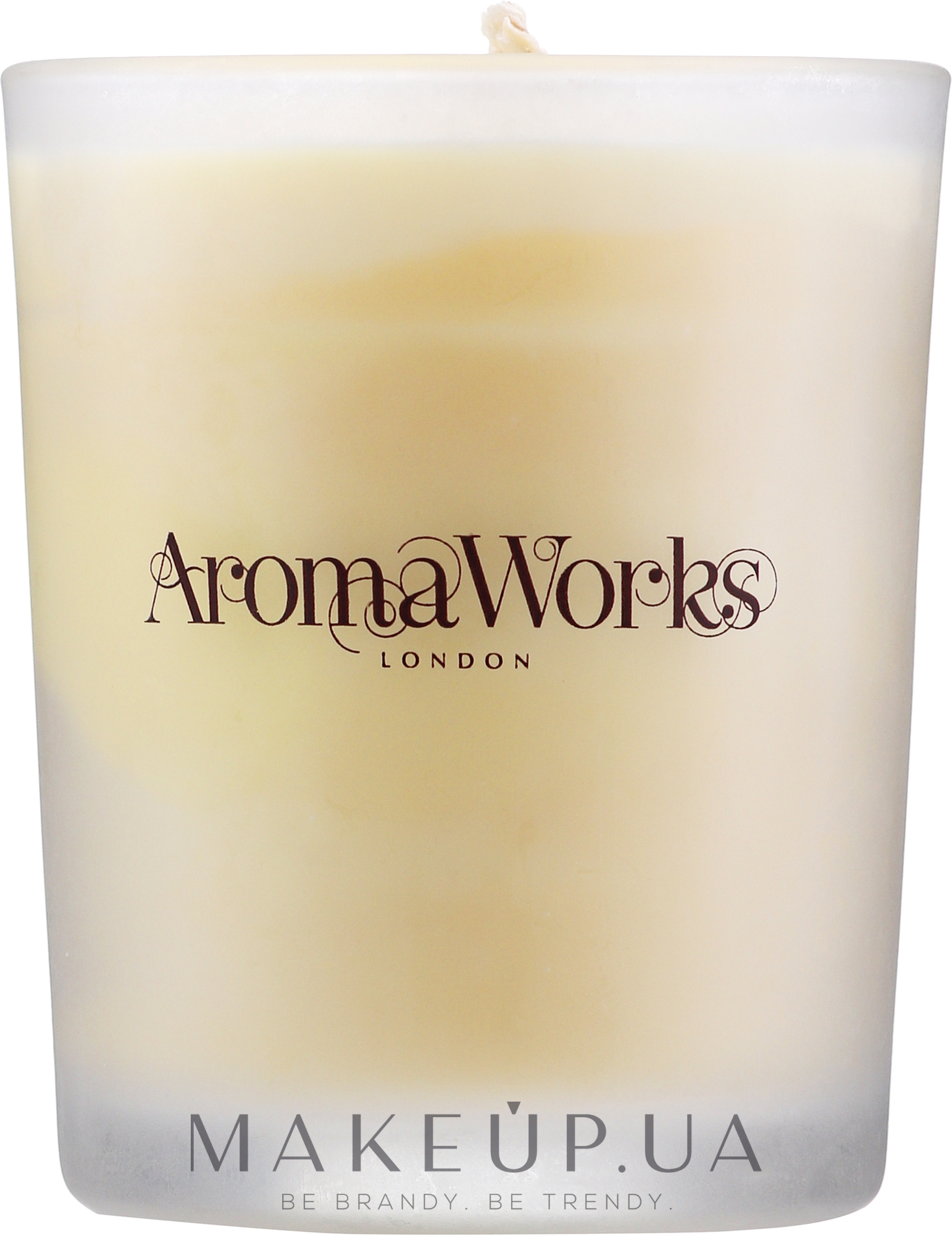 Ароматическая свеча "Амирис и апельсин" - AromaWorks Light Range Amyris & Orange Candle — фото 75g
