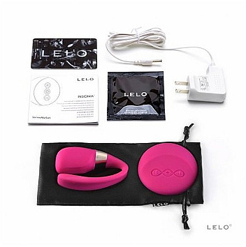 Вибромассажер для пар, розовый - Lelo Tiani 3 Cerise — фото N4