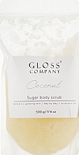 Парфумерія, косметика Цукровий скраб для тіла "Coconut" - Gloss Company Sugar Body Scrub