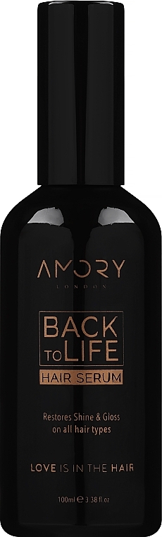 Сироватка для волосся - Amory London Back To Life Hair Serum — фото N1
