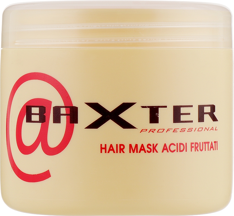 Маска для волос с фруктовыми кислотами - Punti di Vista Baxter Maschera Hair Mask