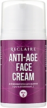 Парфумерія, косметика Антивіковий крем для обличчя з Q10 і вітамінами Е, С - Reclaire Anti-Age Face Cream