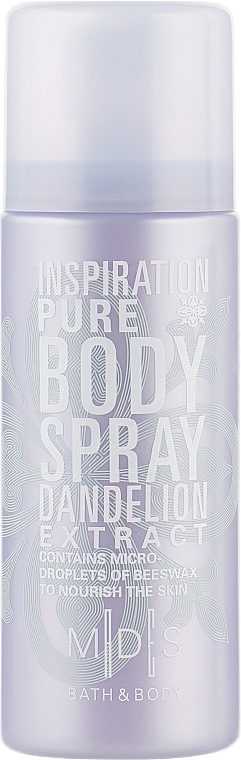 Спрей для тела "Вдохновение чистотой" - Mades Cosmetics Bath & Body