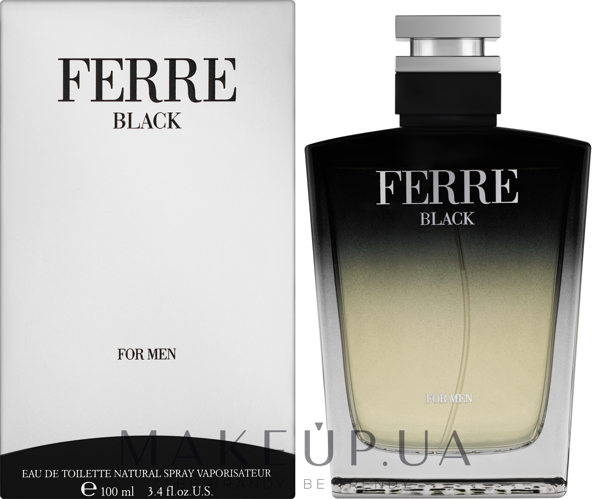 Gianfranco Ferre Ferre Black - Туалетная вода — фото 100ml