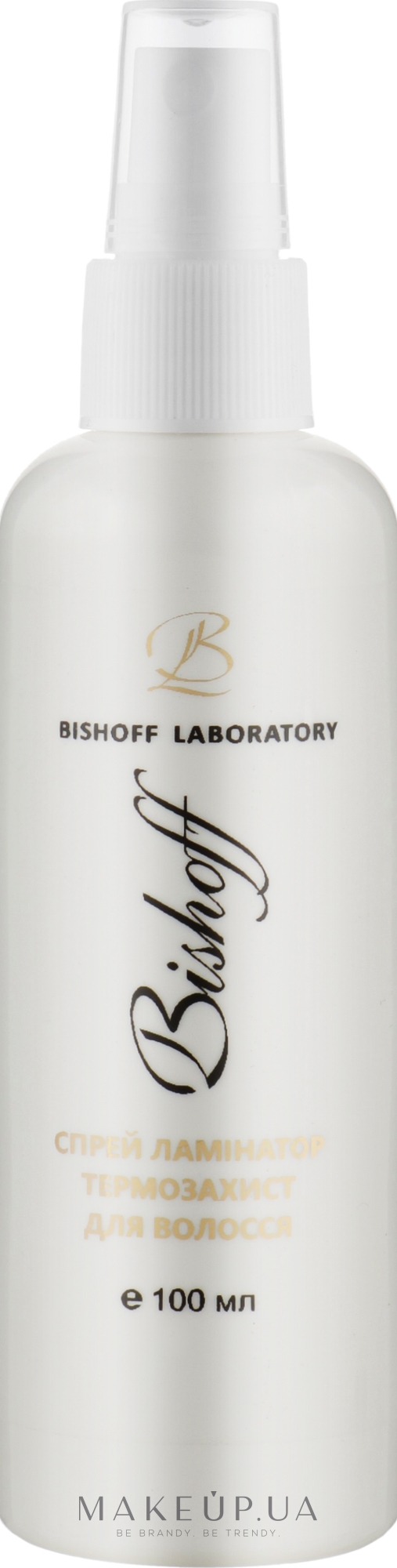 Спрей ламинатор термозащита для волос - Bishoff — фото 100ml