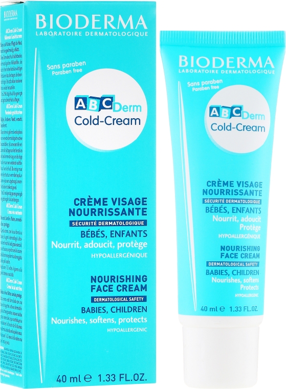 Колд-крем для обличчя - Bioderma ABCDerm Cold-Cream Nourishing Face Cream — фото N1