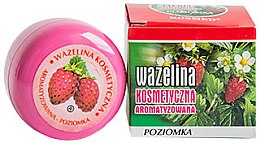 Парфумерія, косметика Вазелін для губ "Суниця" - Kosmed Flavored Jelly Wild Raspberry