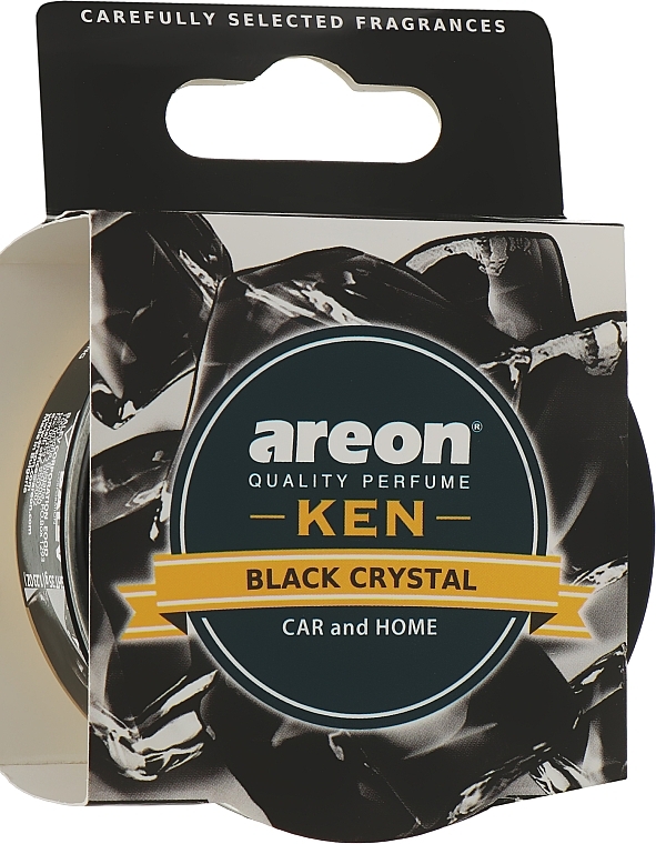Ароматизатор повітря "Чорний кристал" - Areon Ken Black Crystal — фото N2