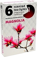 Чайні свічки "Магнолія", 6 шт. - Admit Scented Tea Light Magnolia — фото N1