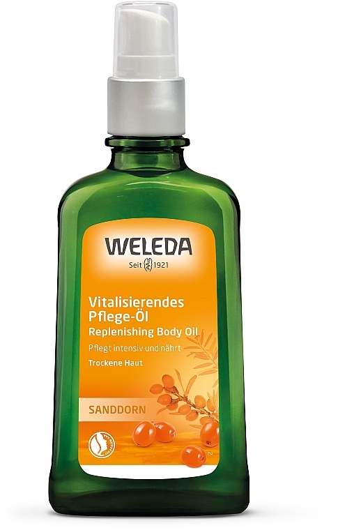 Облепиховое питательное масло для тела - Weleda Sanddorn Pflegeol