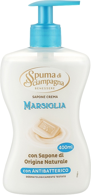 Крем-мило антибактеріальне - Spuma Di Sciampagna Marseille Liquid Cream Soap — фото N1