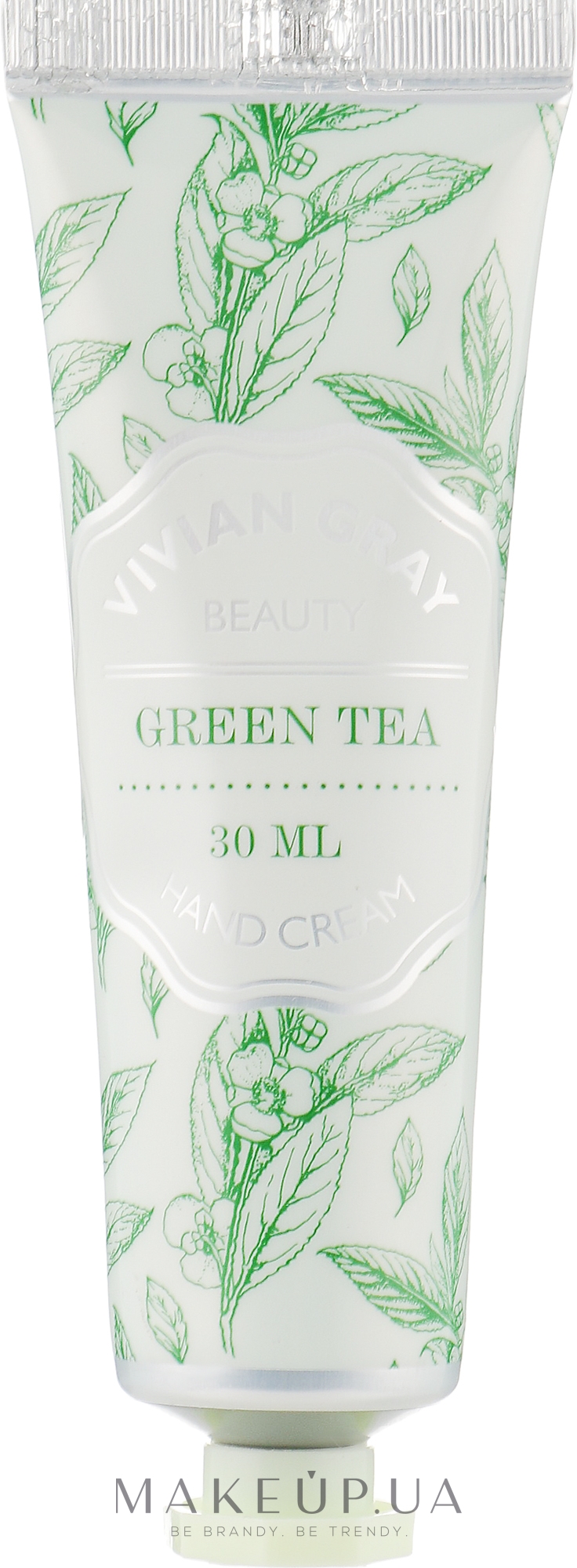 Крем для рук - Vivian Gray Green Tea Hand Cream — фото 30ml