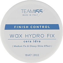 Віск для укладання волосся на водній основі - Team 155 Finish Control Wax Hydro Fix Cera Idro — фото N1