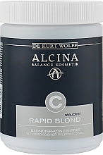 Парфумерія, косметика Пудра для знебарвлення волосся - Alcina Rapid Blond