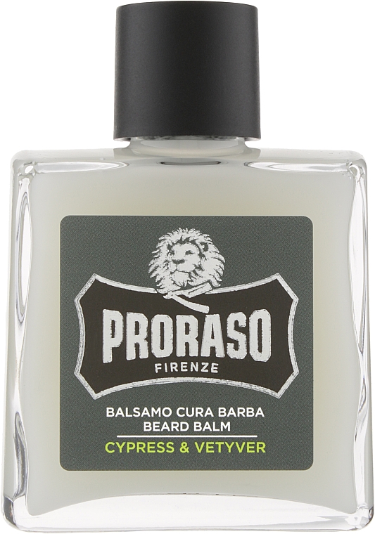 Набор - Proraso Cypress & Vetyver Beard Kit (balm/100ml + shmp/200ml + oil/30ml) — фото N4