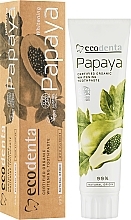 УЦІНКА Відбілювальна зубна паста з папаєю - Ecodenta Papaya Whitening Toothpaste * — фото N4