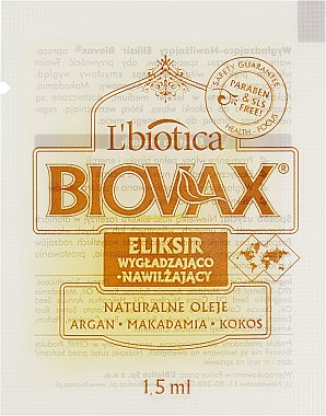 Маска для волос "Натуральные масла" - Biovax Natural Hair Mask Intensive Regeneration — фото N5