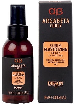 Сыворотка несмываемая для вьющихся волос - Dikson Argabeta Curly Serum Elasticizing — фото N1