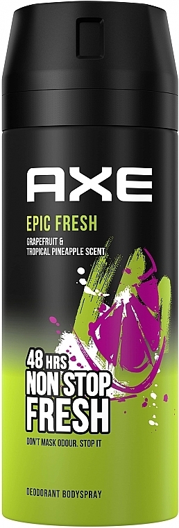 Дезодорант-аэрозоль - Axe Epic Fresh 48H Non Stop Fresh Deodorant Bodyspray