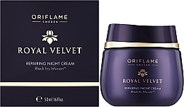 Подтягивающий ночной крем "Королевский бархат", подарочное издание - Oriflame Royal Velvet Night Cream Limited-Edition — фото N2