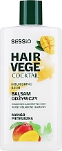 Питательный бальзам "Манго" - Sessio Hair Vege Cocktail Nourishing Balm  — фото N1
