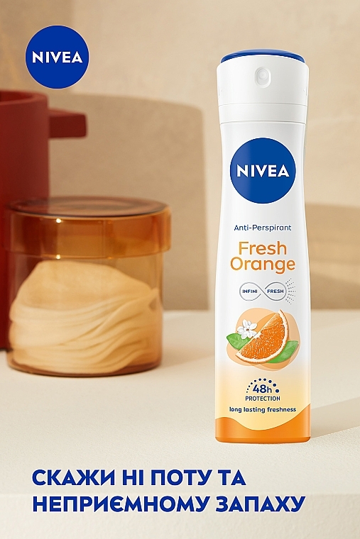 Антиперспірант "Свіжий апельсин" - Nivea Fresh Orange Anti-Perspirant — фото N3