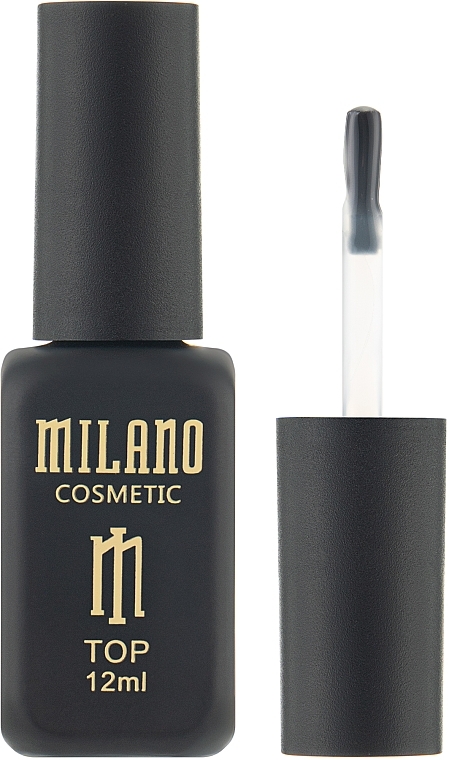 Матовый каучуковый топ для гель-лака - Milano Matte Rubber Top Gel (мини) — фото N2