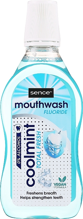 Ополаскиватель для полости рта - Sence Fresh Coolmint Mouthwash — фото N1