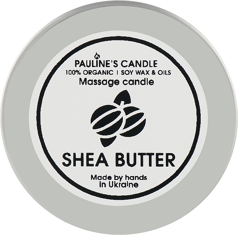 Масажна свічка "Масло ши" - Pauline's Candle Shea Butter Manicure & Massage Candle — фото N3