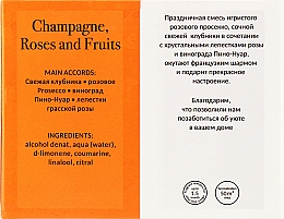 Аромадиффузор "Шампанское, розы и фрукты" - HelloHelen Diffuser Champagne, Roses and Fruits — фото N4