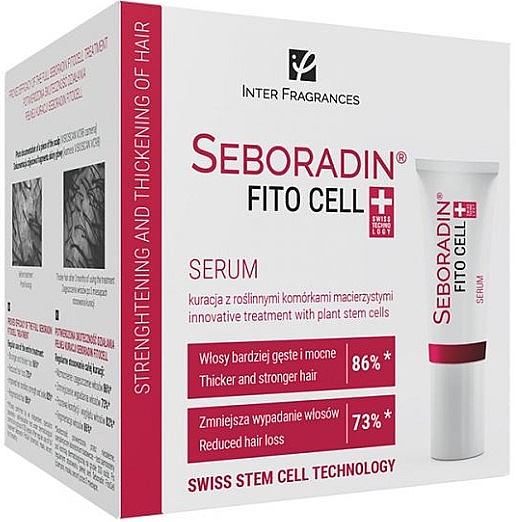 Сироватка для волосся зі стовбуровими клітинами - Seboradin FitoCell Serum — фото N1