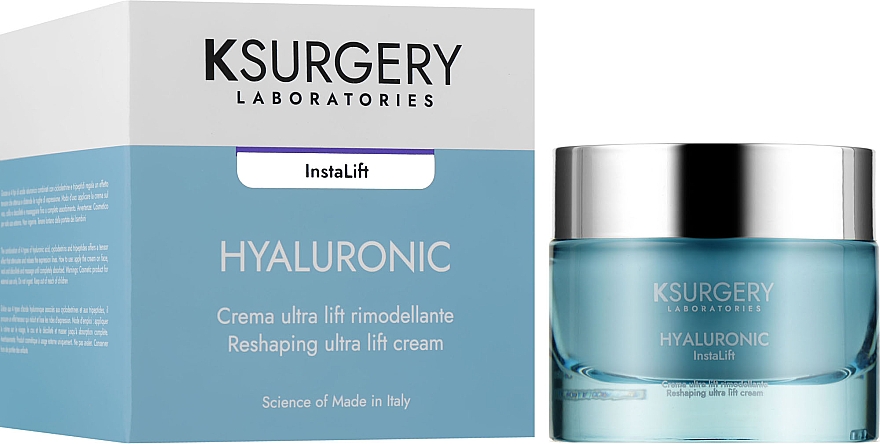 Крем для відновлення контуру з ефектом ультраліфтингу - K-Surgery Hyaluronic InstaLift Reshaping Ultra Lift Cream — фото N2