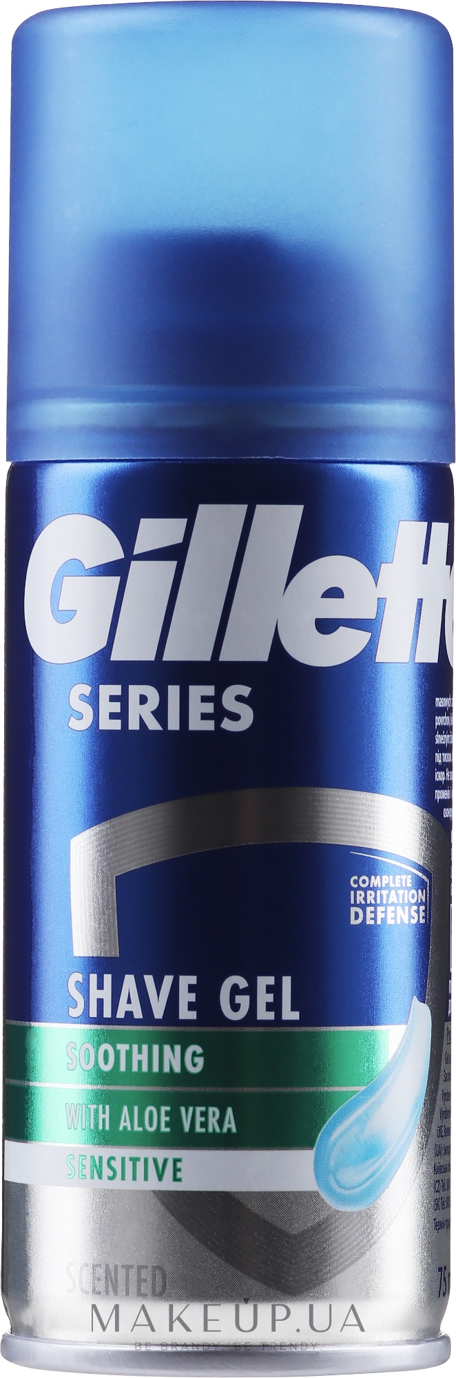 Гель для гоління для чутливої шкіри - Gillette Series Sensitive Skin Shave Gel for Men — фото 75ml