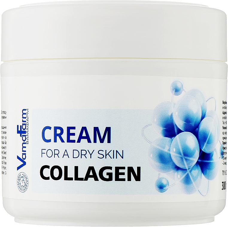 Крем для лица и тела с коллагеном - VamaFarm Collagen Cream — фото N1