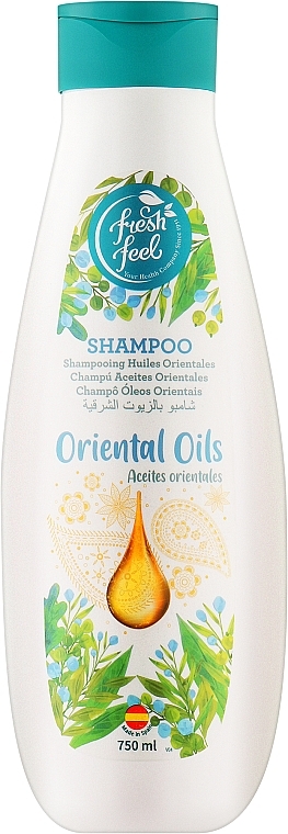 Шампунь для волосся "Східні олії" - Fresh Feel Oriental Oils Shampoo — фото N1