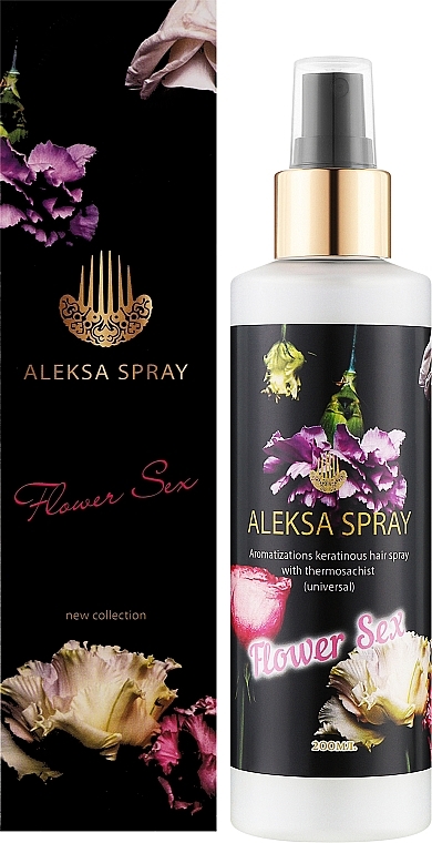 Aleksa Spray - Кератиновый спрей для волос с термозащитой (Универсальный) с ароматом by Kajal Dahab  — фото N2