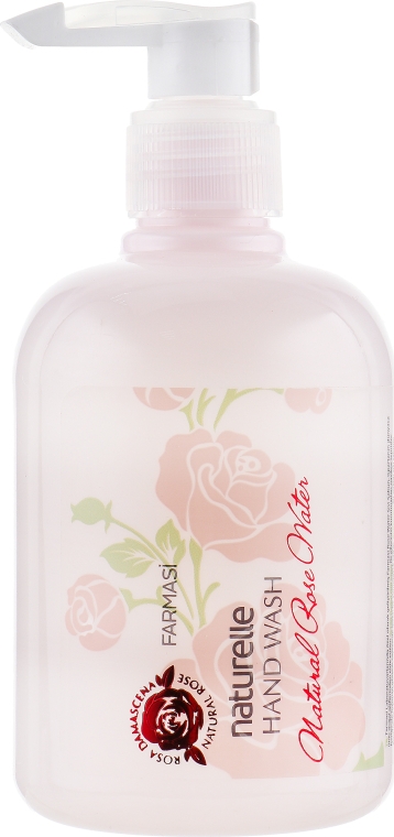 Жидкое мыло для рук "Дамасская роза" - Farmasi Naturelle Revitalizing Rose Water Hand Wash